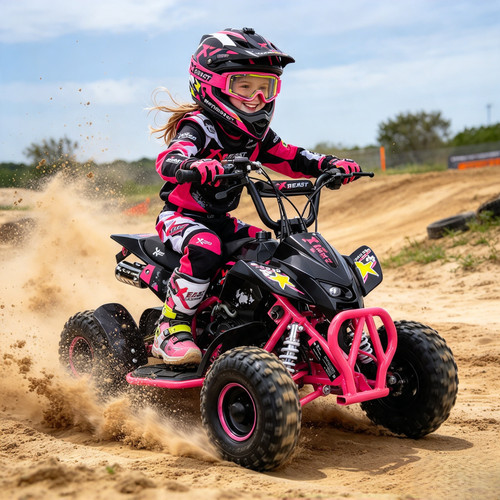 Beast 50cc pink kids mini - beast,